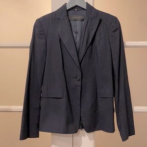 Elie Tahari Blue Pinstripe Blazer